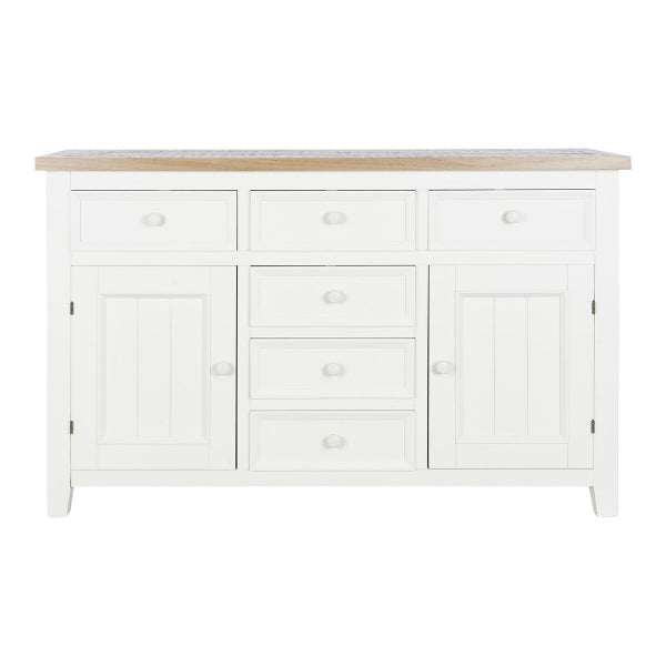 Buffet Design Traditionnel en Bois Blanc