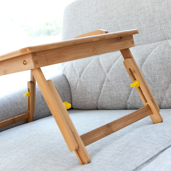 Bamboo Wood Portable Side Desk