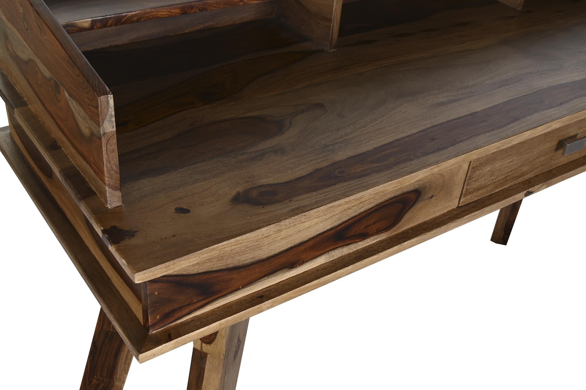 Country Chic Style Sheesham Solid Wood Desk