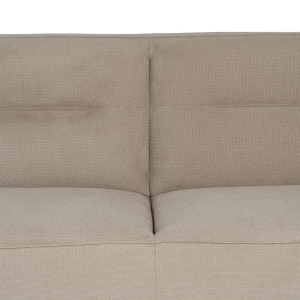 Sofá 3 Plazas Recto Nylon Taupe