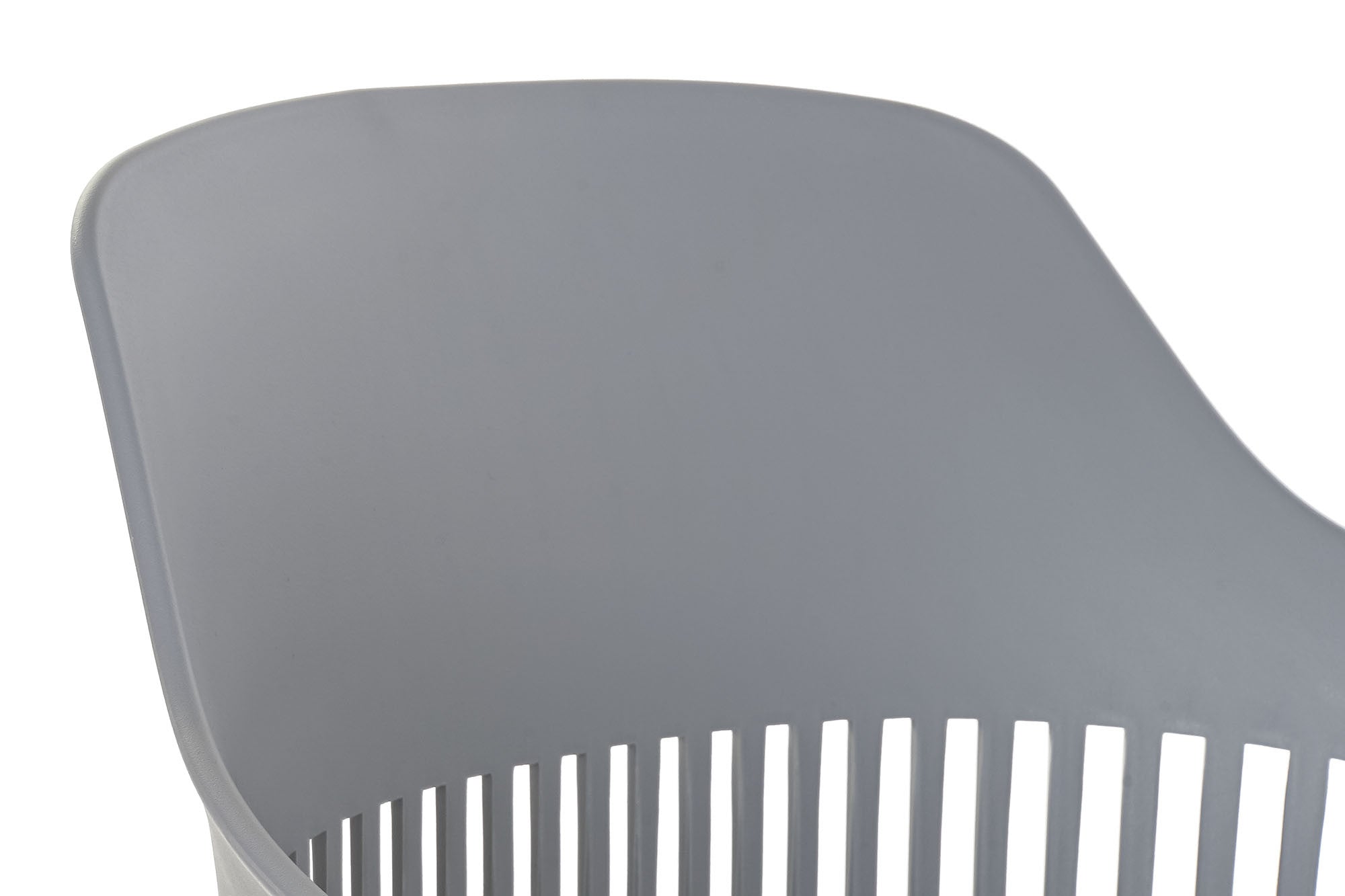 Design Chair Light Gray Metal and Polypropylene - The perfect combination of elegance and comfort 