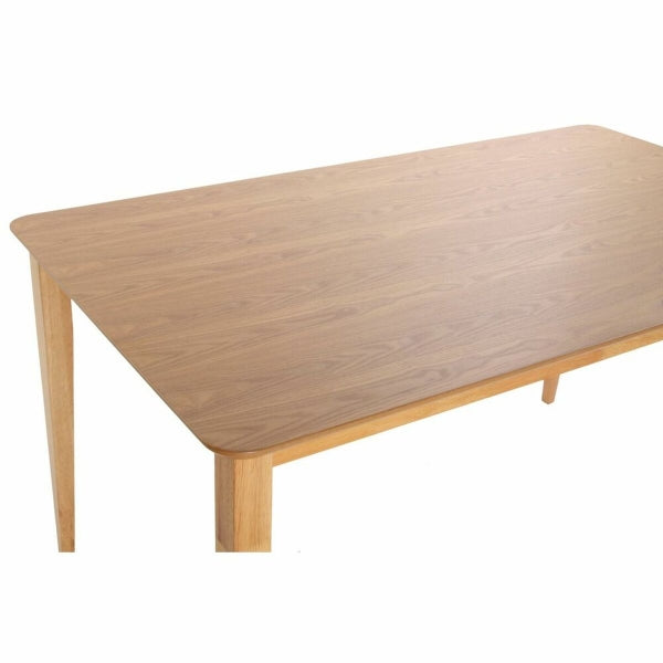 Juego de mesa y 6 sillas de madera de roble tradicional para decoración del hogar