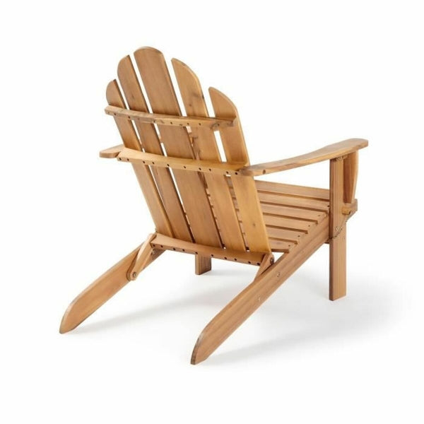 Fauteuil de Jardin Incliné et Pliable en Bois d'Acacia Home Decor