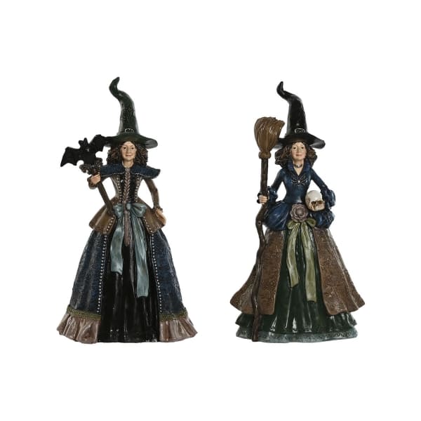 Figurine Décorative Sorcières Noir et Marron en résine