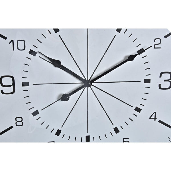 Horloge Murale Design Boussole Blanc et Doré Home Decor