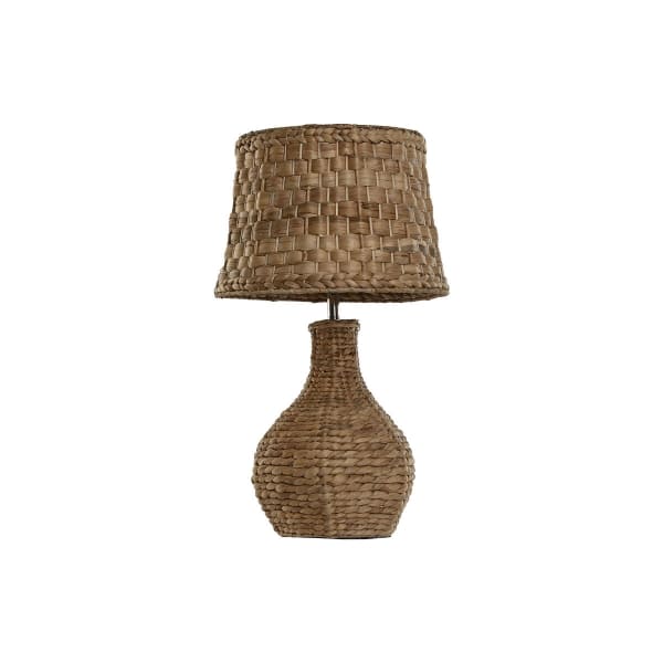 Lampe de Chevet Balinaise en Fibre Tressée