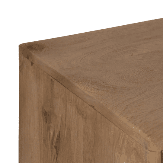 Mueble para TV moderno en madera de mango natural