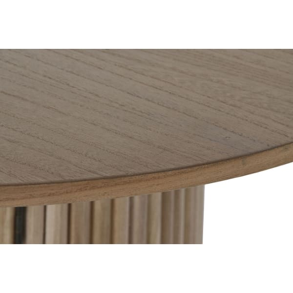 Mesa de Comedor Atípica de Madera Natural de Paulownia (180 x 90 x 75 cm)