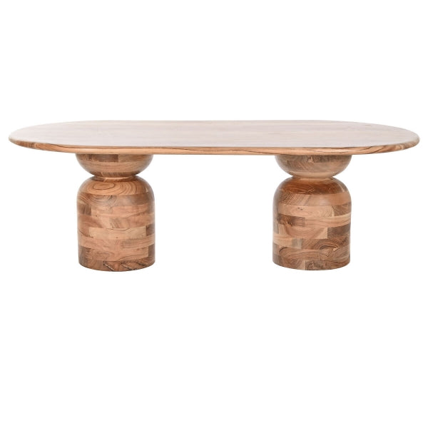 Table Basse Contemporaine en Bois d'Acacia