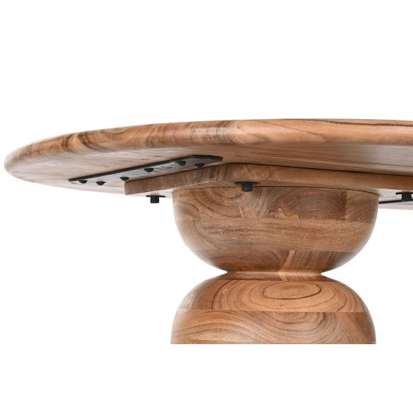 Table Basse Contemporaine en Bois d'Acacia Naturel Home Decor