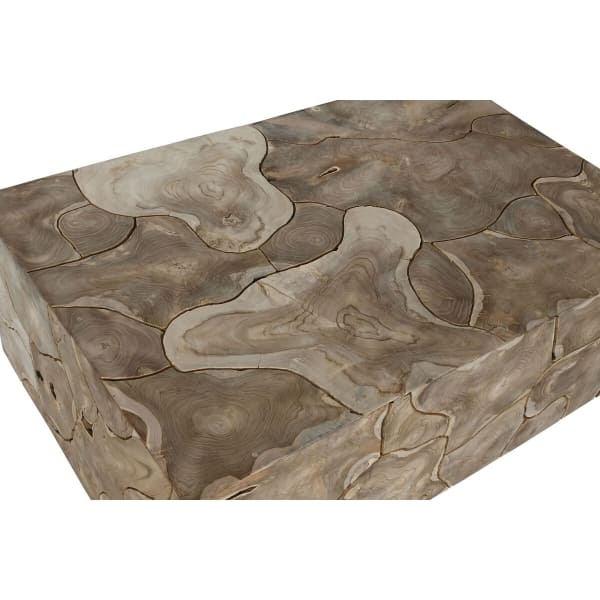 Table Basse Rectangulaire en Teck Massif