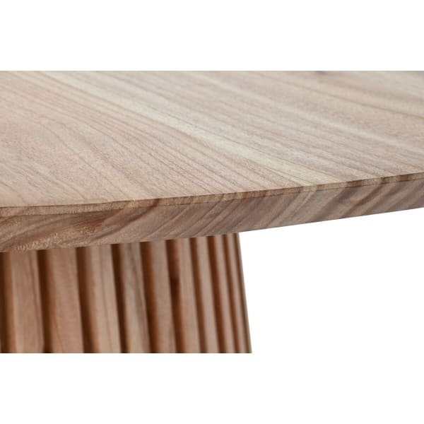 Round Natural Wood Table from Mindi