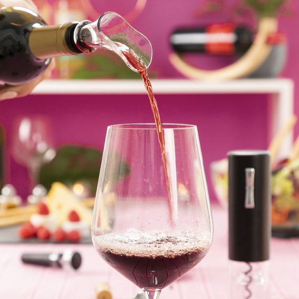 Tire-bouchon Électrique Rechargeable avec Accessoires pour le Vin