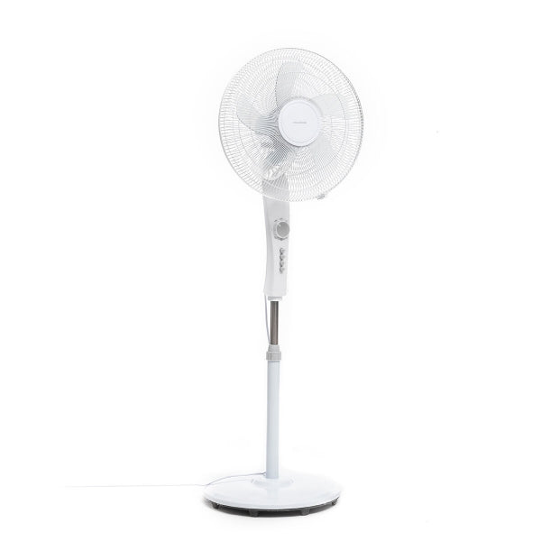 Ventilateur sur Pied Silencieux Blanc ING