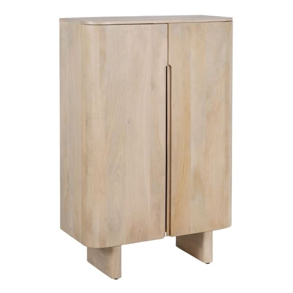 Armoire Exotique en Bois de Manguier Blanc