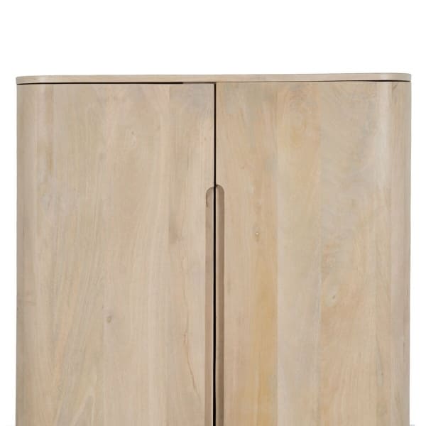 Armoire Exotique en Bois de Manguier Blanc