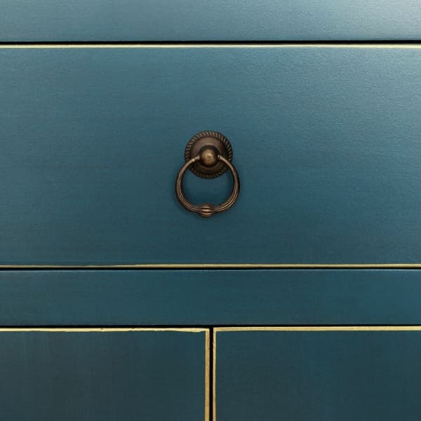 Armoire Japonaise en Bois Bleu