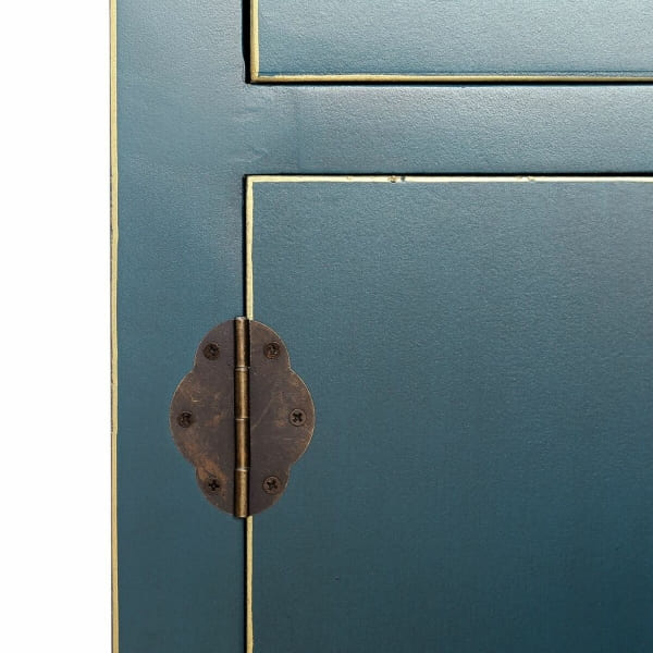 Armoire Japonaise en Bois Bleu