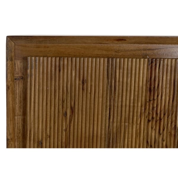 Bahut en Bois Massif d'Acacia, Design Africain (178 x 40 x 77 cm)