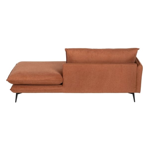 Divan Chaise Longue Contemporain en Nylon Marron