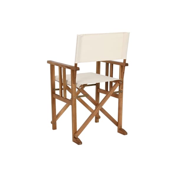 Chaise de Jardin Hollywood Acacia Marron/Blanc