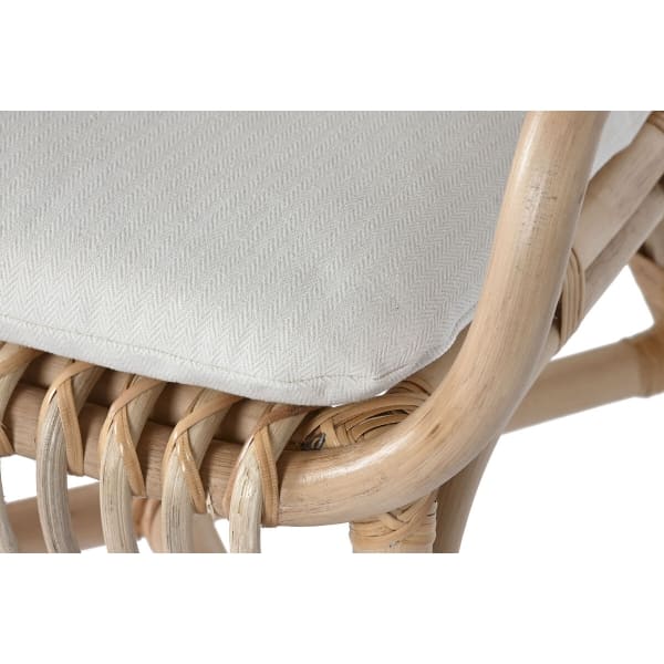 Chaise Tropicale en Rotin Tressé