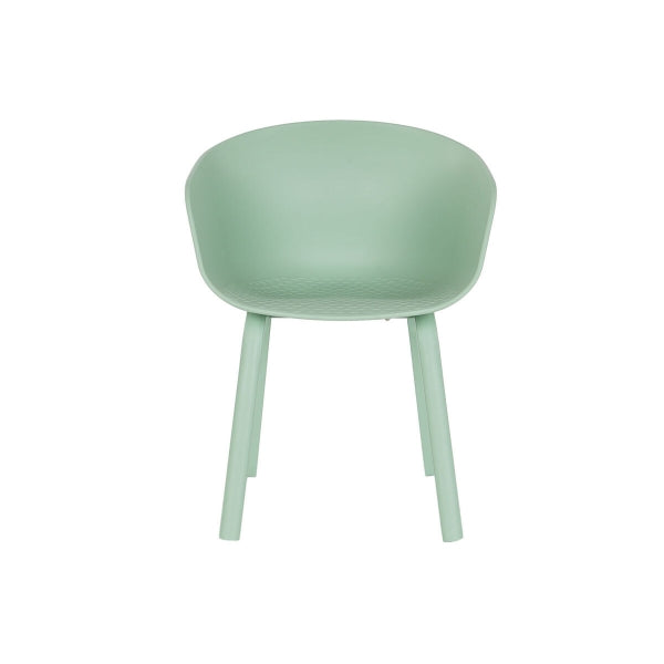 Scandinavian Green Armrest Chair Home Decor