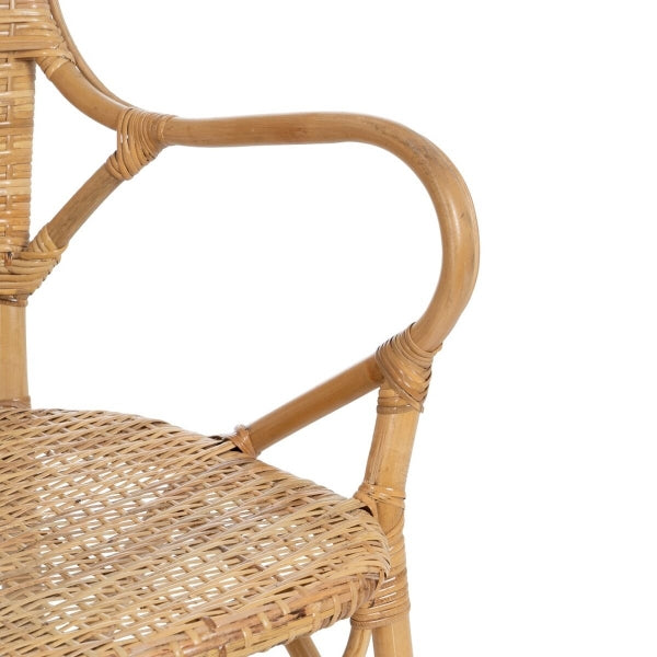 Chaise Balinaise Artisanale en Rotin Naturel