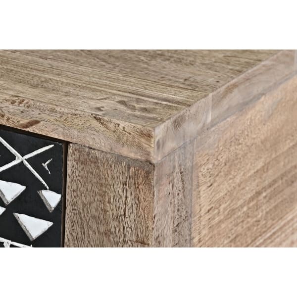 African Design Entrance Furniture in Mango Wood (121 x 40 x 86 cm)