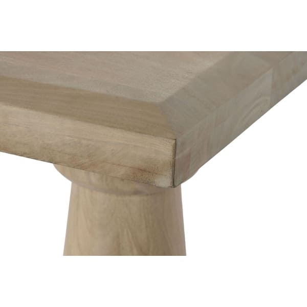 Grande Console d'entrée Atypique en Bois Sculpté