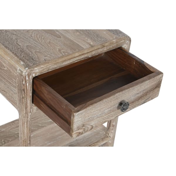 Recycled Wood Entrance Console and Side Tables Set