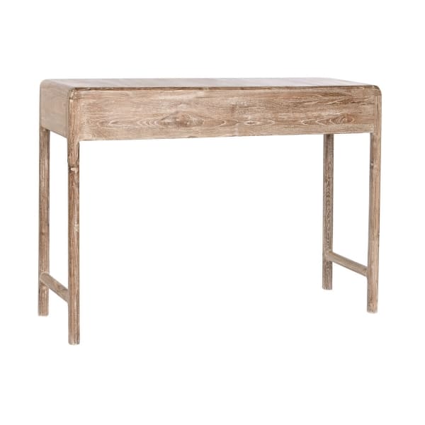 Recycled Wood Entrance Console and Side Tables Set