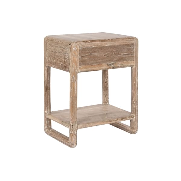 Recycled Wood Entrance Console and Side Tables Set