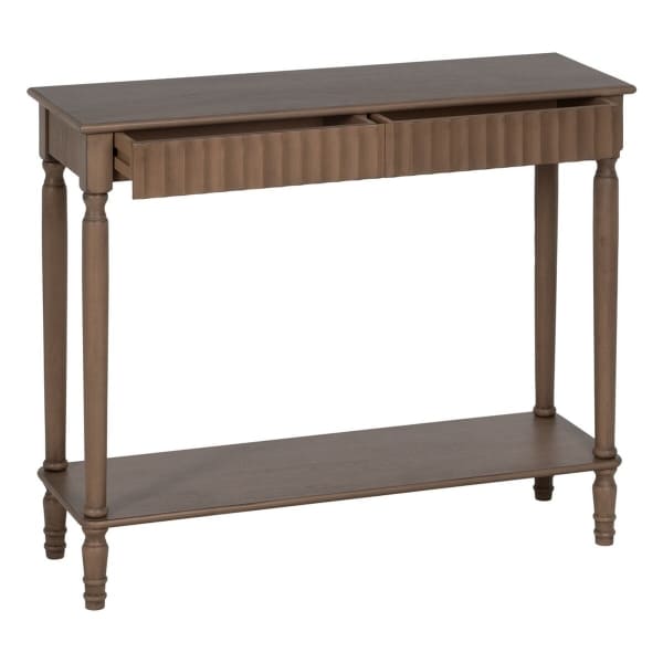 Meuble Console en Bois de Pin Traditionnel