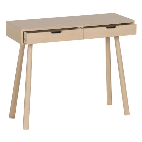 Console Scandinave Bois de Pin Beige