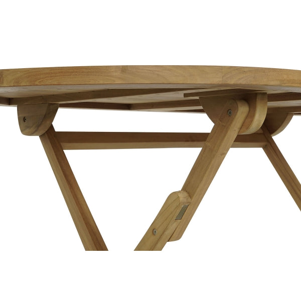 Ensemble Table et 4 Chaises de Jardin Balinais en Bois de Teck