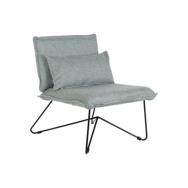 Fauteuil Relax Loft Vert et Métal Noir