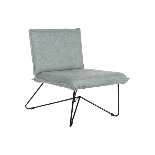 Fauteuil Relax Loft Vert et Métal Noir