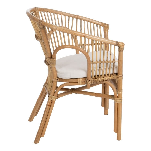 Fauteuil Design BALI Bambou et Rotin