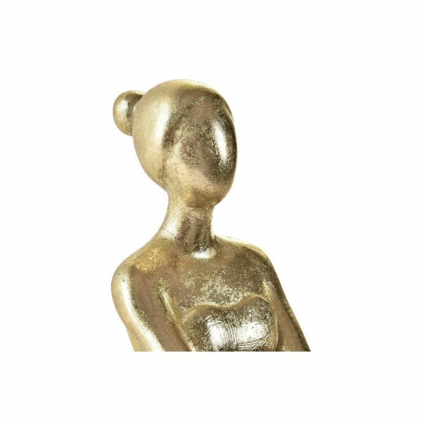 Golden Ballerina Decorative Figurine Home Decor