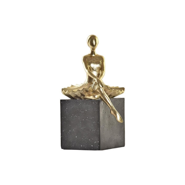 Golden Ballerina Decorative Figurine Home Decor