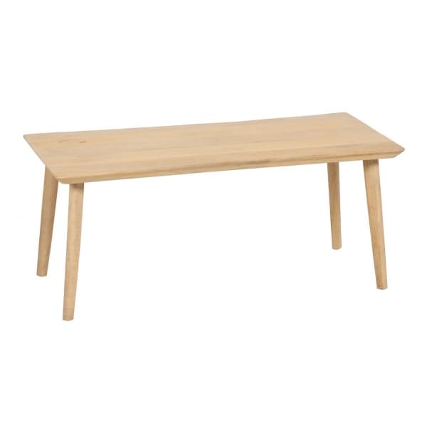 Ensemble de 3 Tables Basses Minimalistes en Bois Naturel