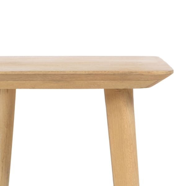 Ensemble de 3 Tables Basses Minimalistes en Bois Naturel