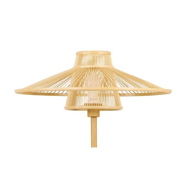 Lampadaire Design Japonais en Bambou (56 x 56 x 163 cm)