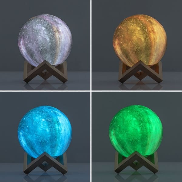 Round Galaxy Design LED Lamp