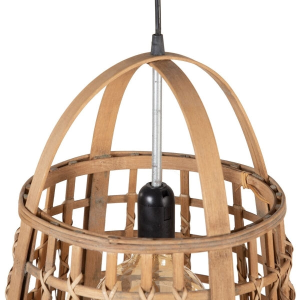 Balinese Design Pendant Light Home Decor Natural Bamboo - Light up your interior in style