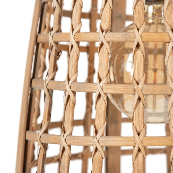 Balinese Design Pendant Light Home Decor Natural Bamboo - Light up your interior in style