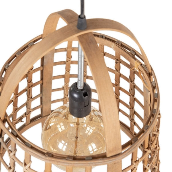 Balinese Design Pendant Light Home Decor Natural Bamboo - Light up your interior in style