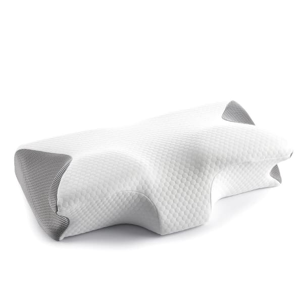 Almohada Ergonómica con Memoria de Forma Viscoelástica Blanca ESP