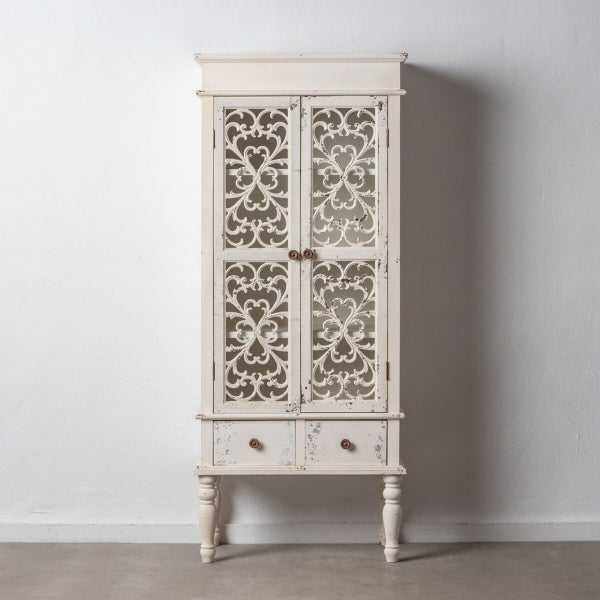 Présentoir Design Shabby Chic Home Decor Bois Naturel Blanc